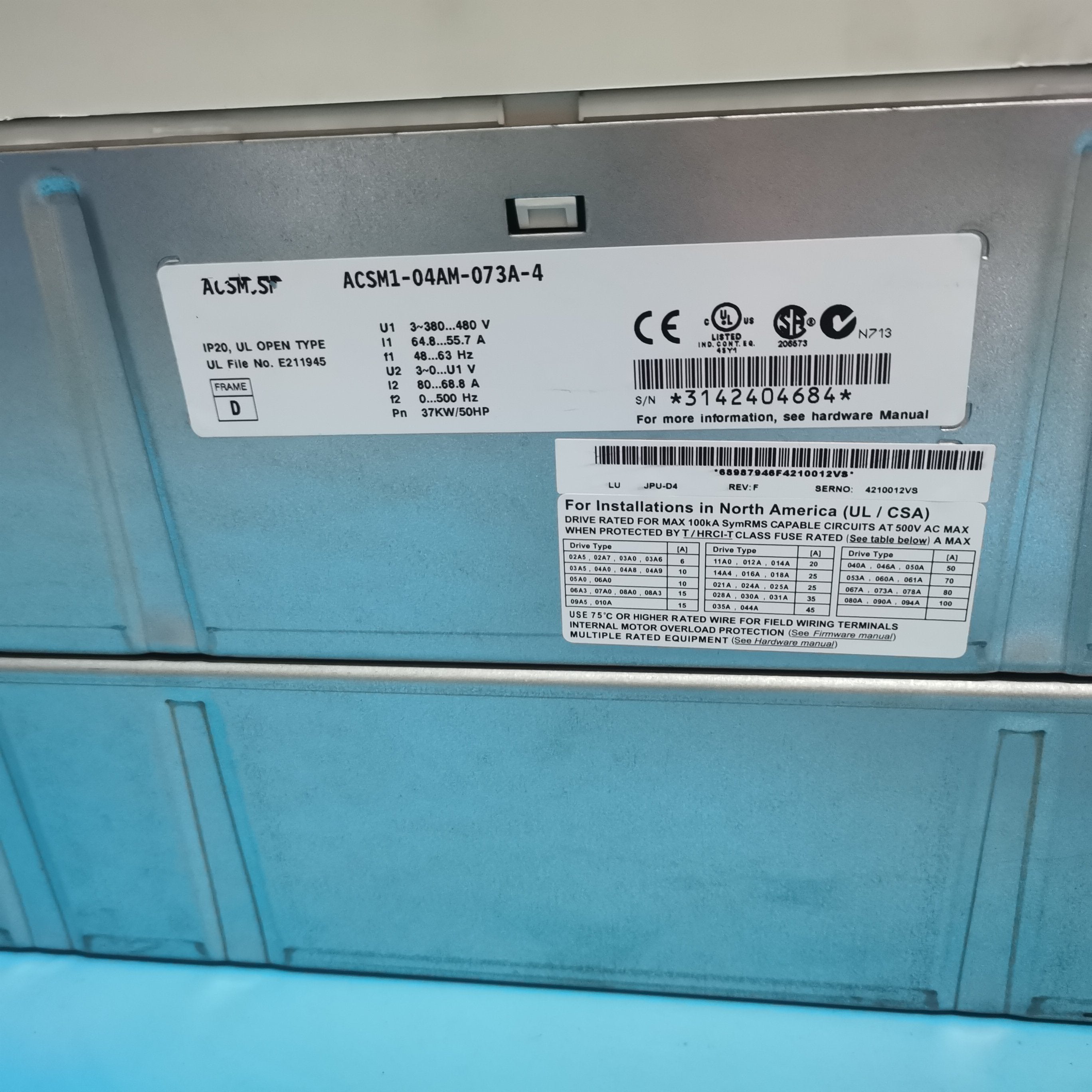 1PC for  used   ACSM1-04AM-073A-4   #OYF033