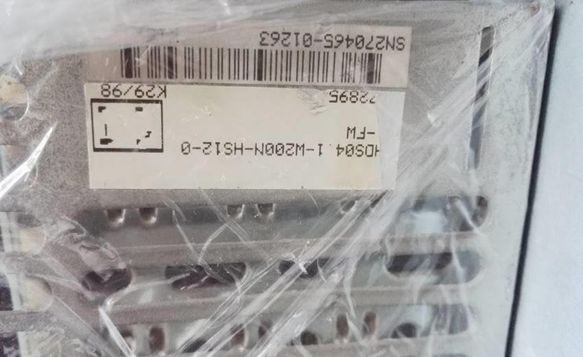 1PC for used  HDS04.1-W200N-HS12-01-FW  #OYF033