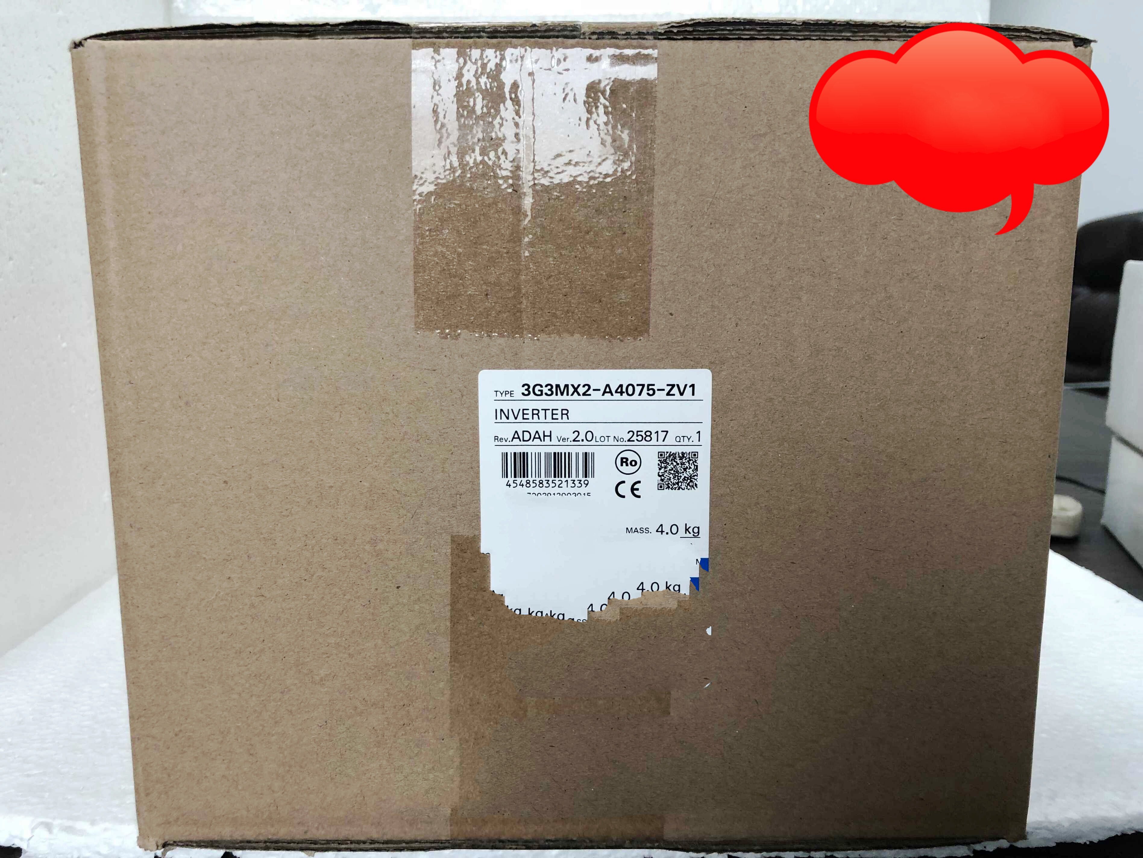 1 PCS NEW  3G3MX2-A4055-ZV1  #OYF033