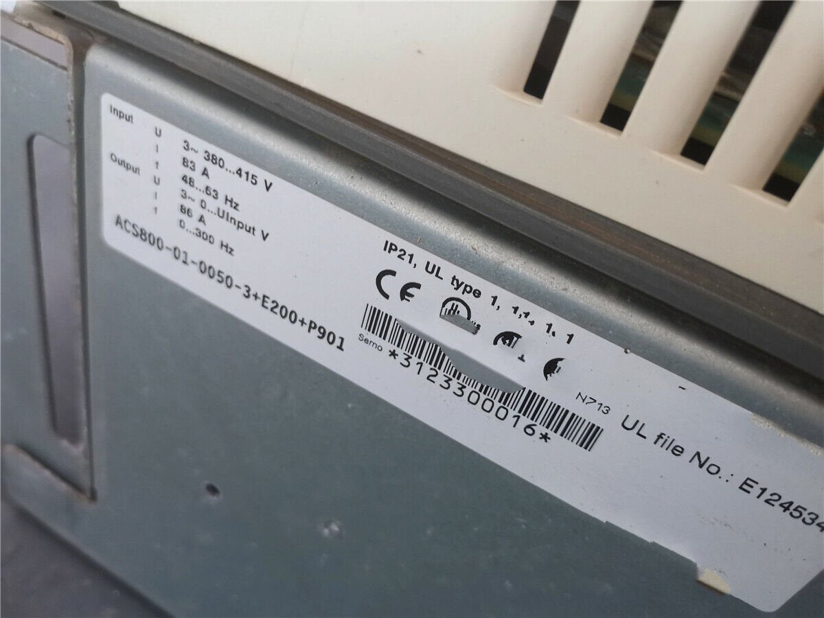 1PC for used   ACS800-01-0050-3+E200+P901   #OYF033