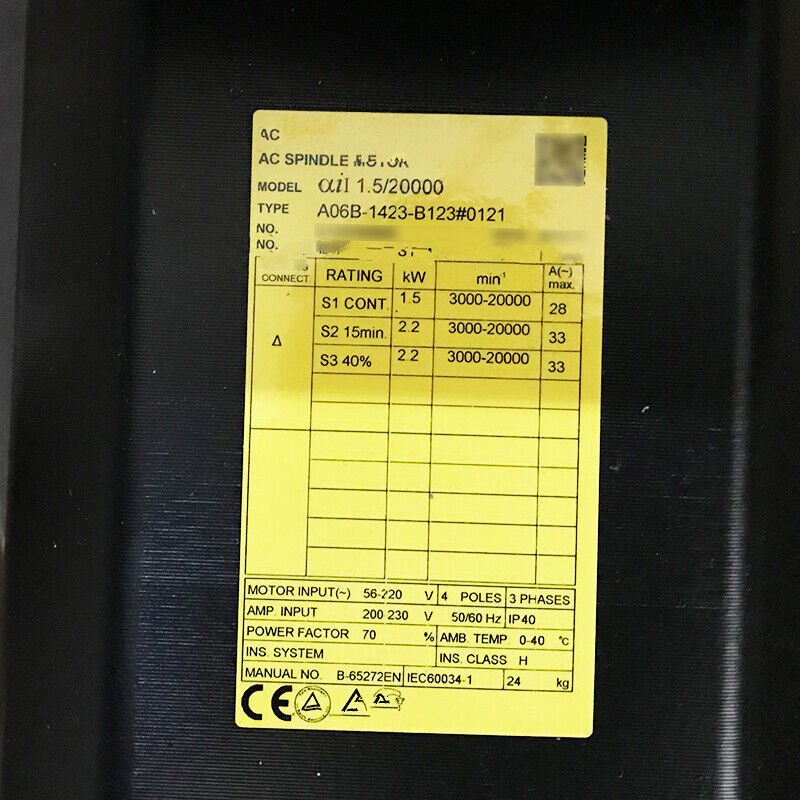 1 PCS NEW  A06B-1423-B123#0121 #OYF033