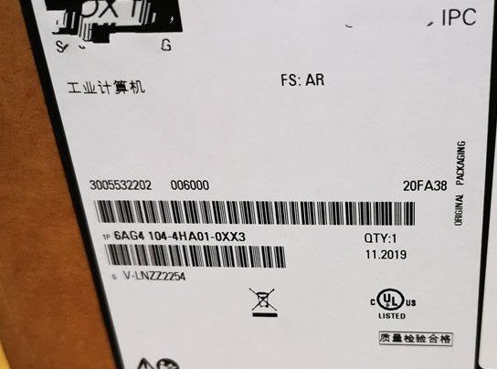 1 PCS NEW  6AG4104-4HA01-0XX3  #OYF033