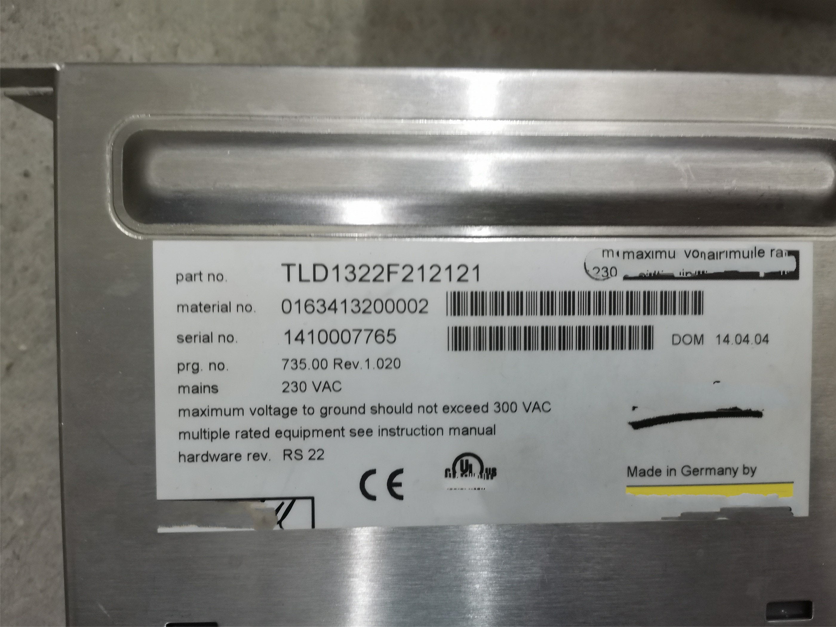 1PC for used  TLD1322F212121   #OYF033