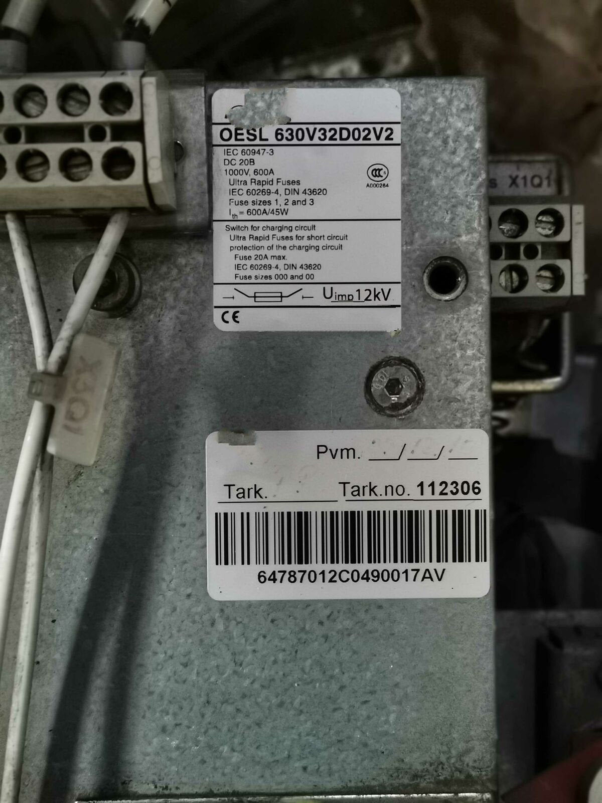 1PC for used   OESL630V32D02V2   #OYF033
