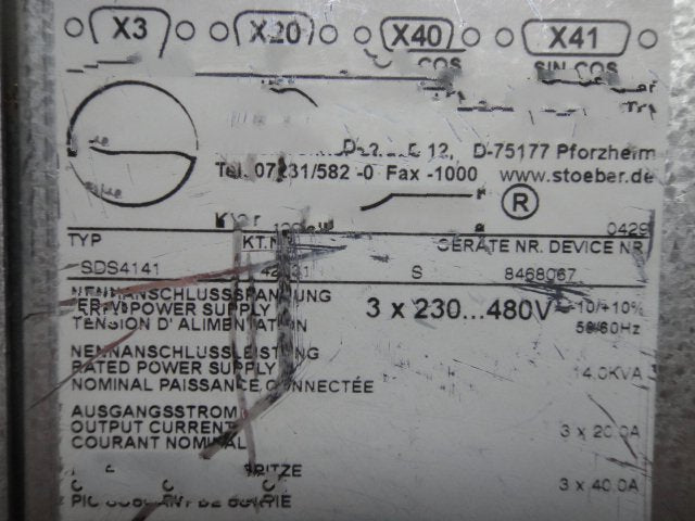 1PC for used   SDS4141  #OYF033