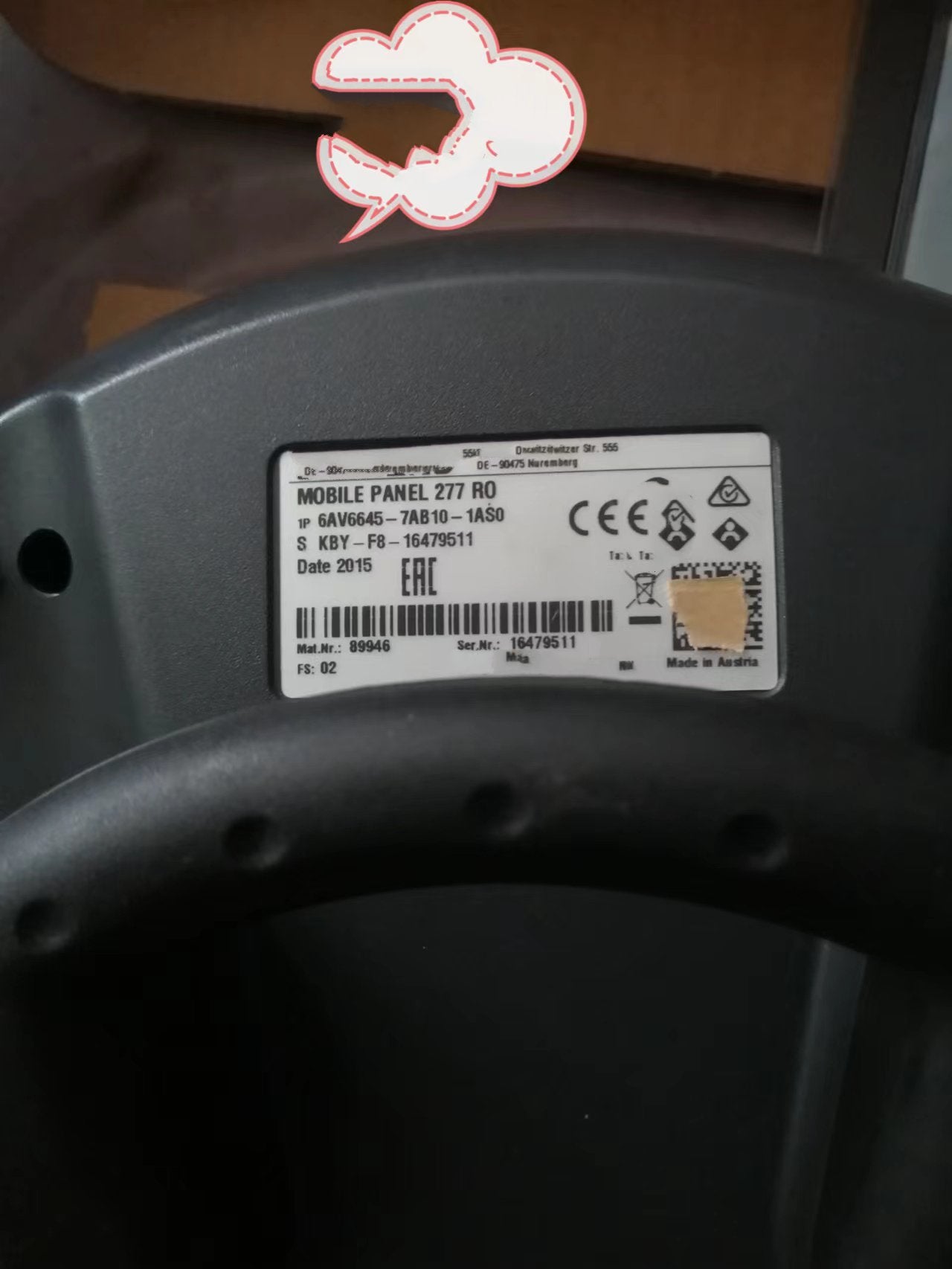 1 PCS NEW  6AV6645-7AB10-1AS0   #OYF033