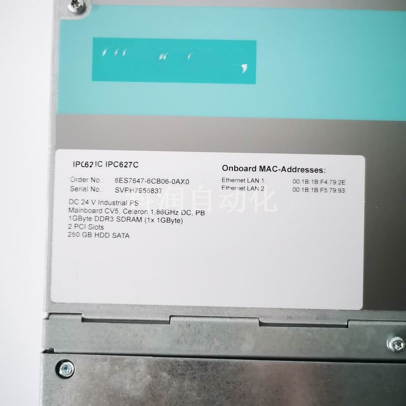 1PC for  used    6ES7647-6CB06-0AX0 #OYF033