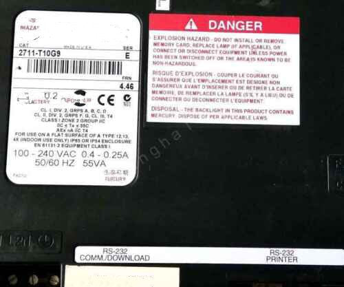 1PC for used  2711-T10G9  #OYF033