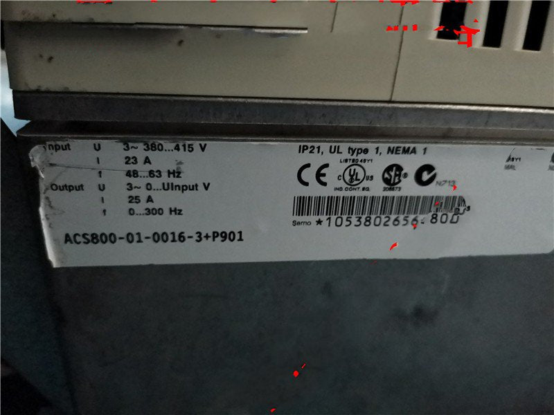 1PC for used  ACS800-01-0016-3+P901  #OYF033