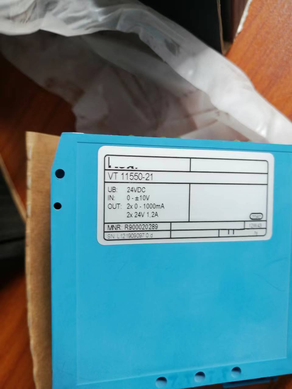 1 PCS NEW  VT11550-21 R900020289  #OYF033