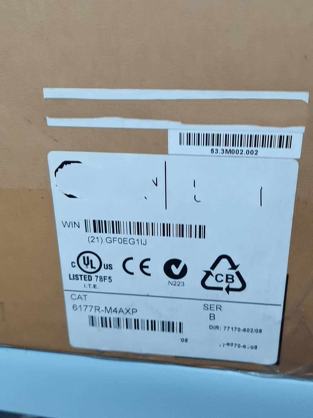 1 PCS NEW   6177R-M4AXP  #OYF033