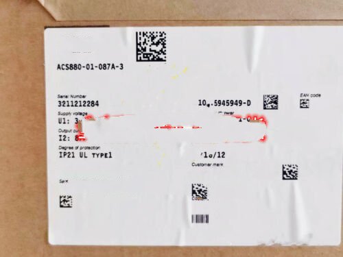 1 PCS NEW ACS880-01-087A-3 #OYF033