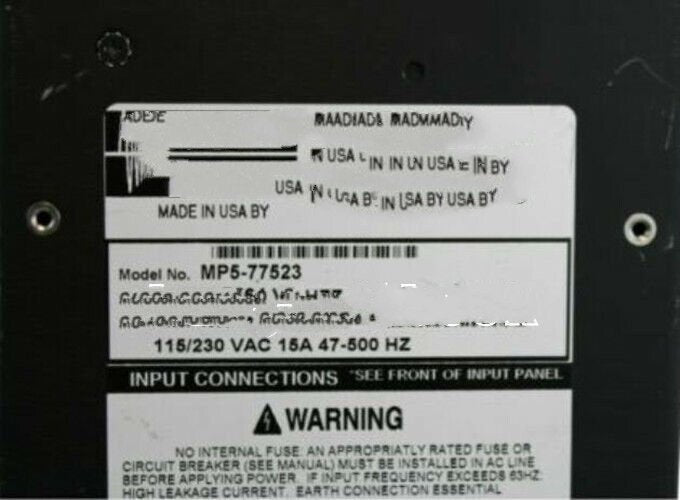 1PC for used   MP5-77523  #OYF033