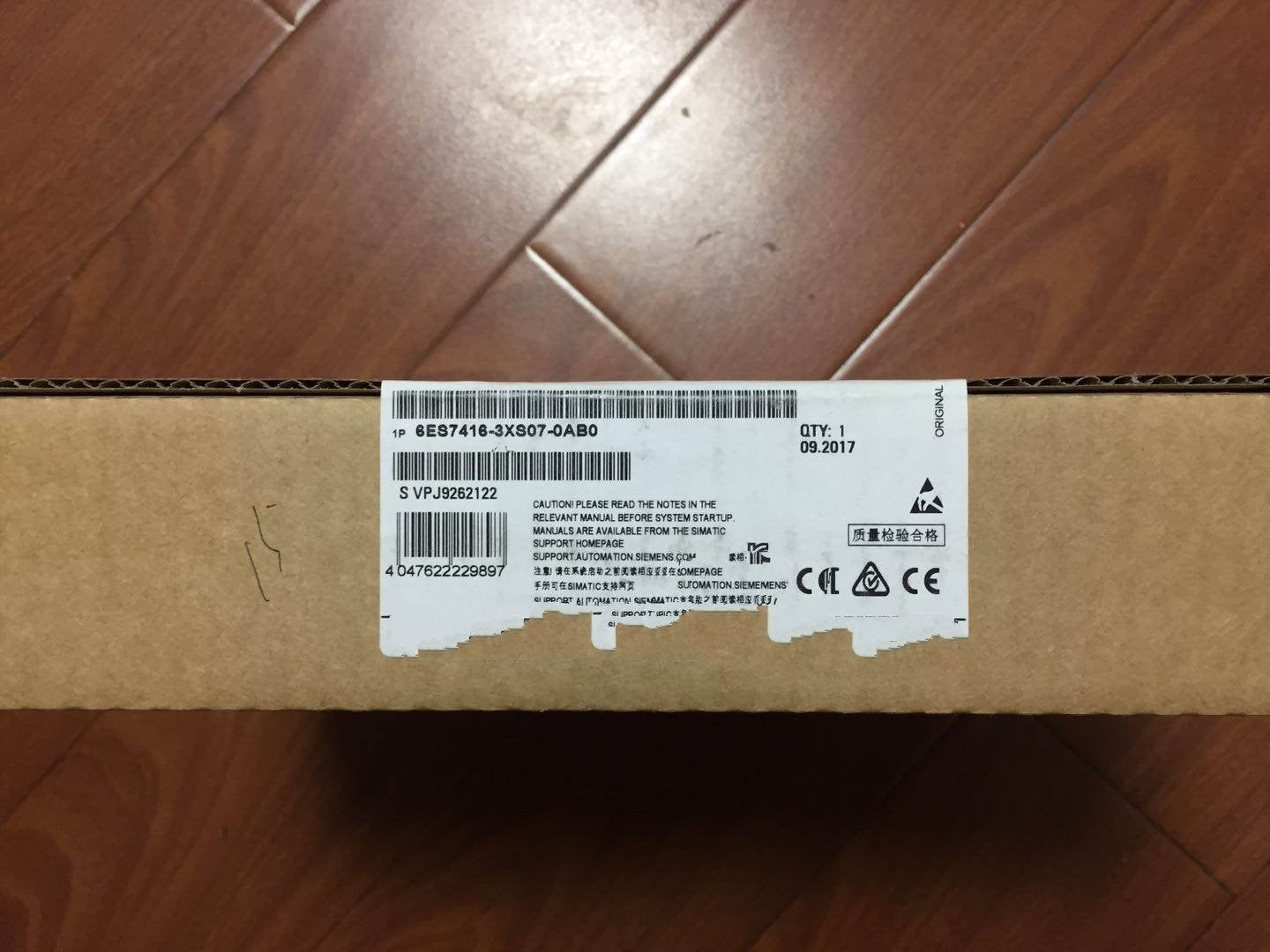 1 PCS NEW  6ES7416-3XS07-0AB0   #OYF033