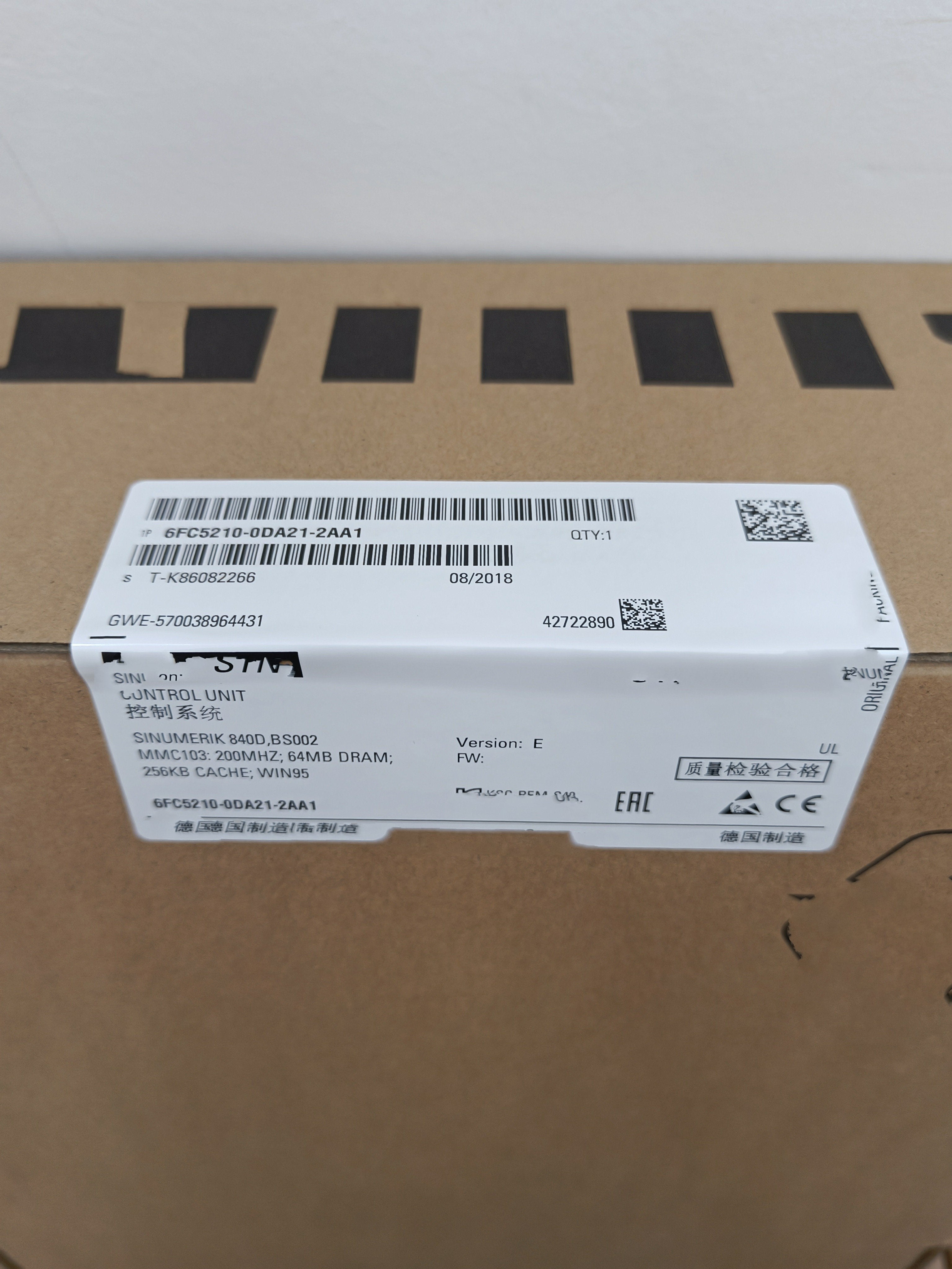 1 PCS NEW 6FC5210-0DA21-2AA1  #OYF033