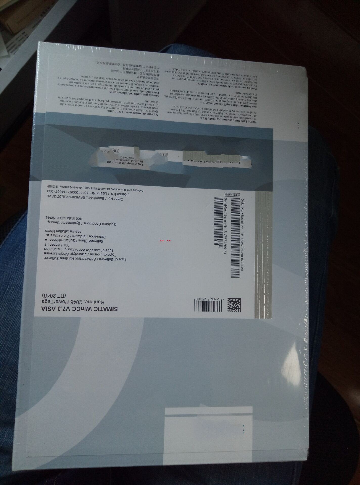 1pc  for  NEW  6AV6381-2BN07-0AV0  #OYF033