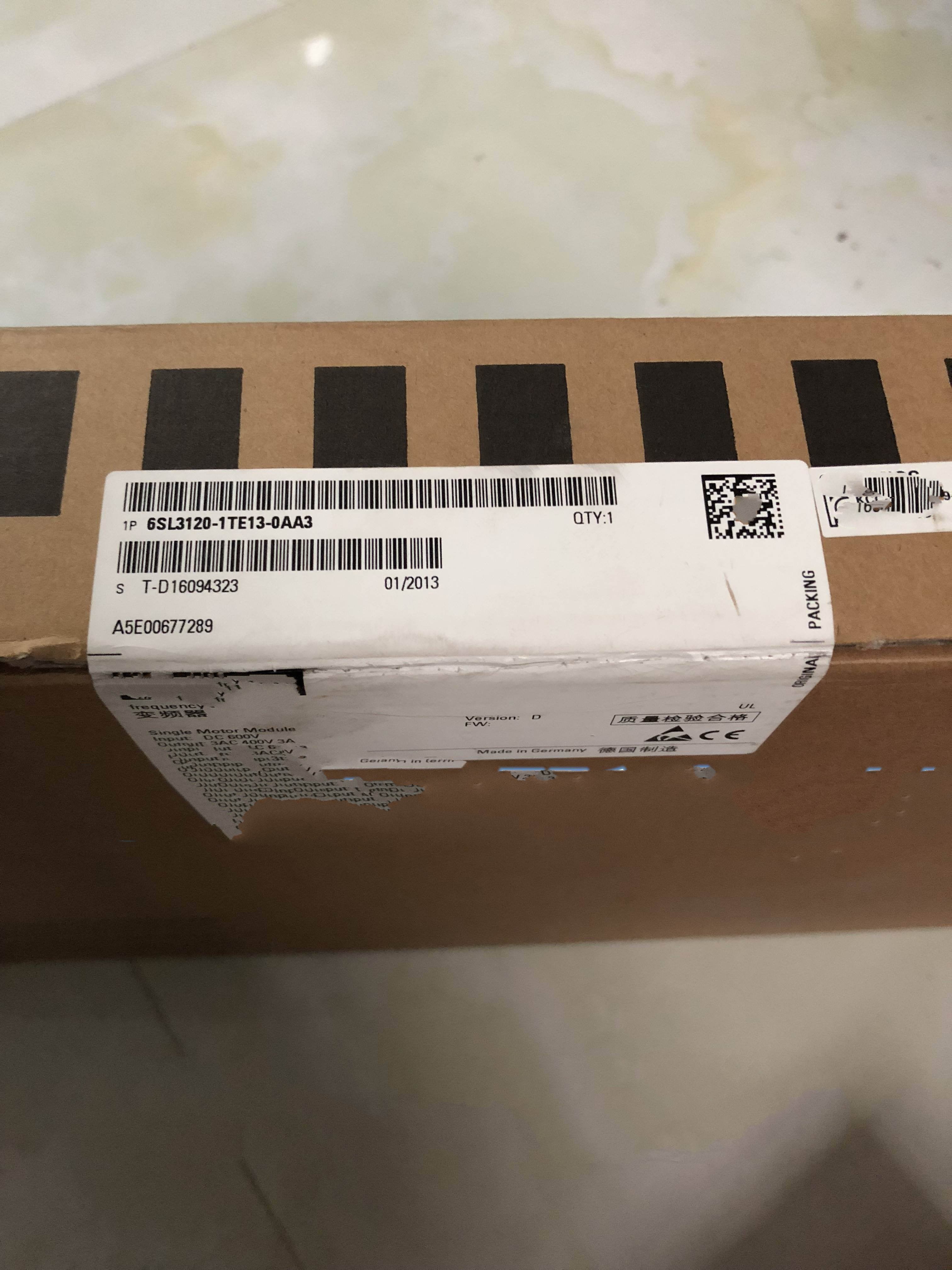 1 PCS NEW  6SL3120-1TE13-0AA3  #OYF033