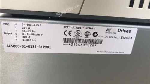 1PC for used    ACS800-01-0135-3+P901   #OYF033