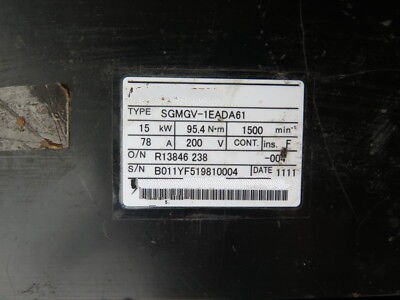 1PC for used  SGMGV-1EADA61  #OYF033