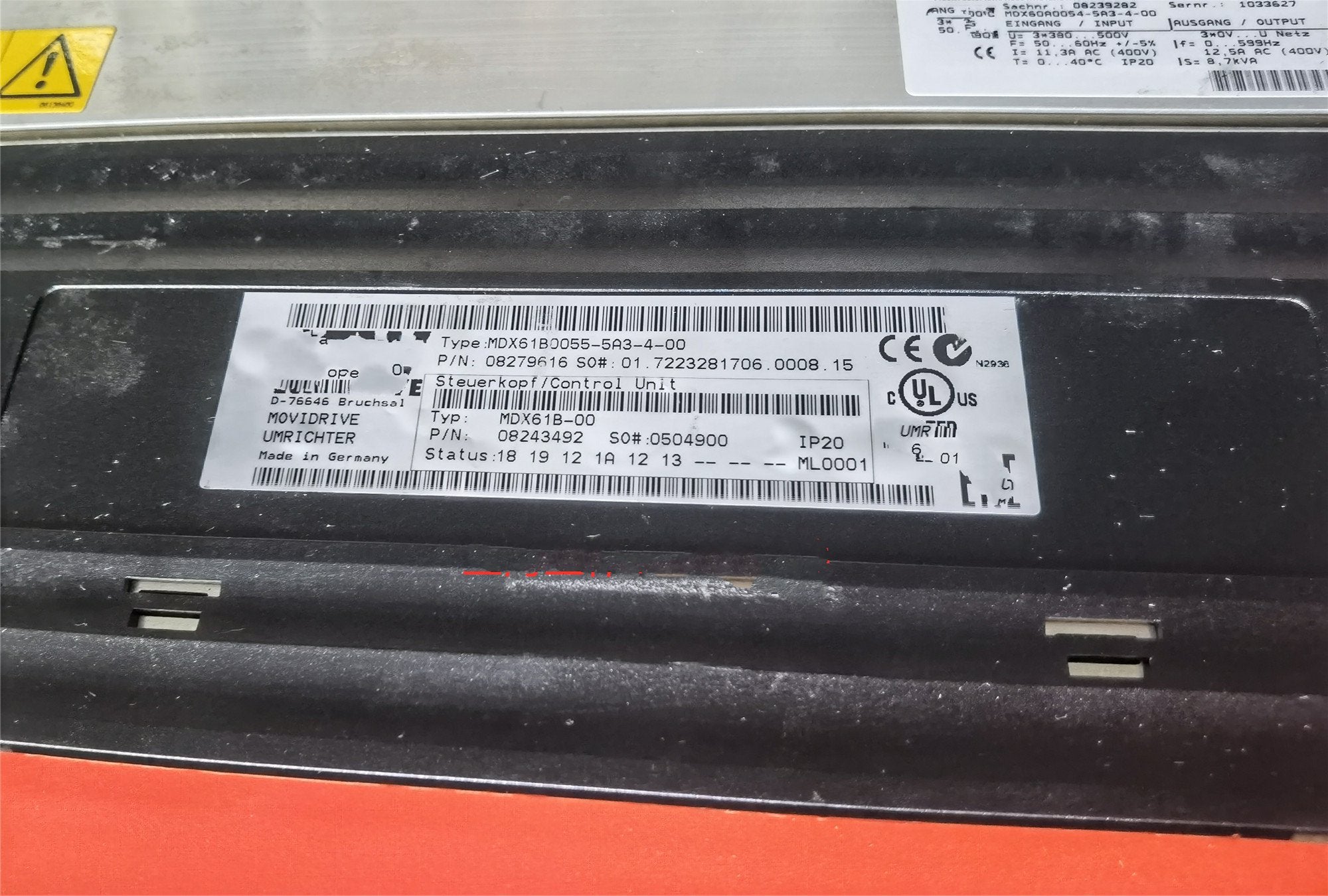 1PC for used  MDX61B0055-5A3-4-00  #OYF033