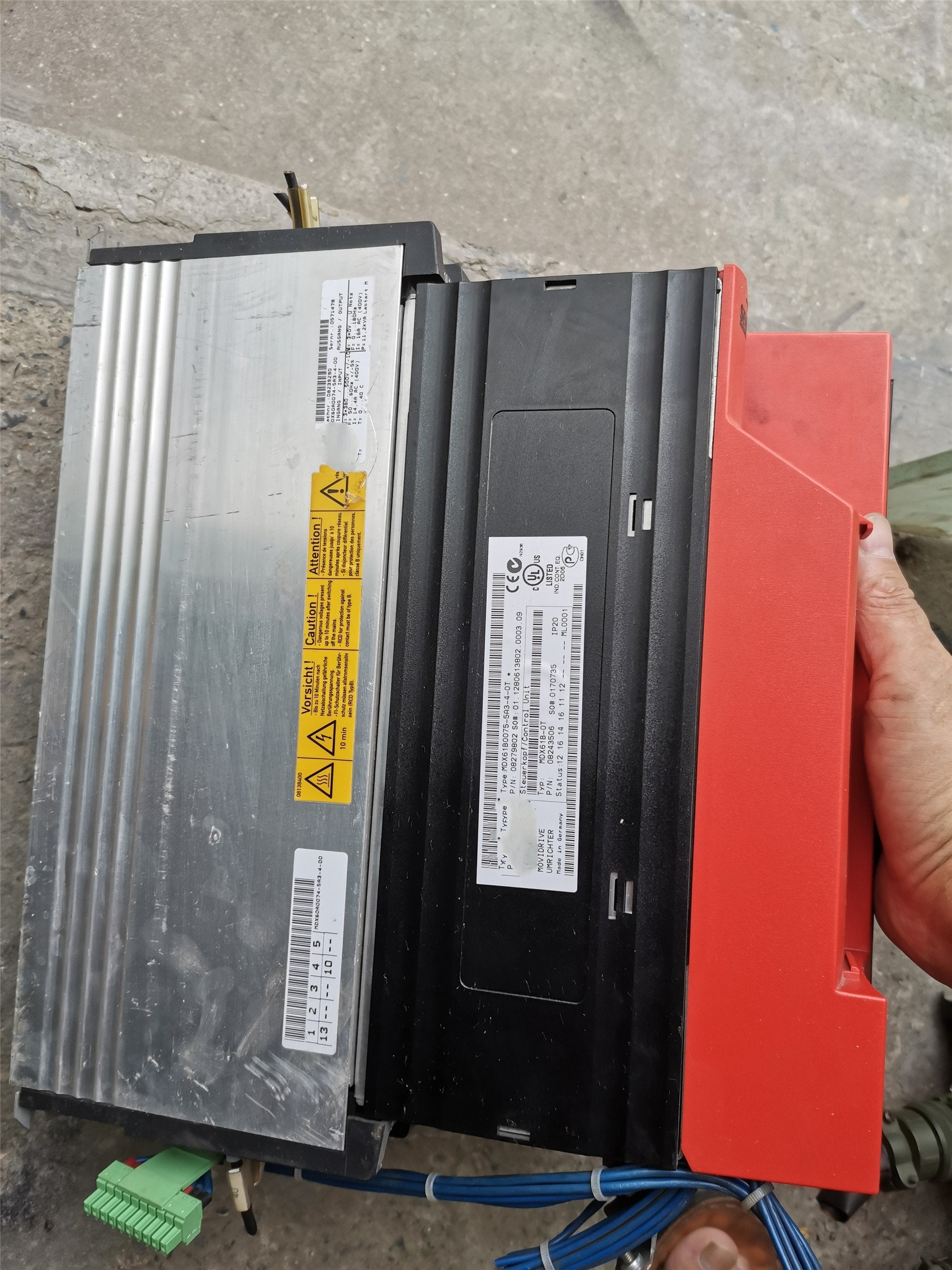 1PC for used  MDX61B0075-5A3-4-00   #OYF033