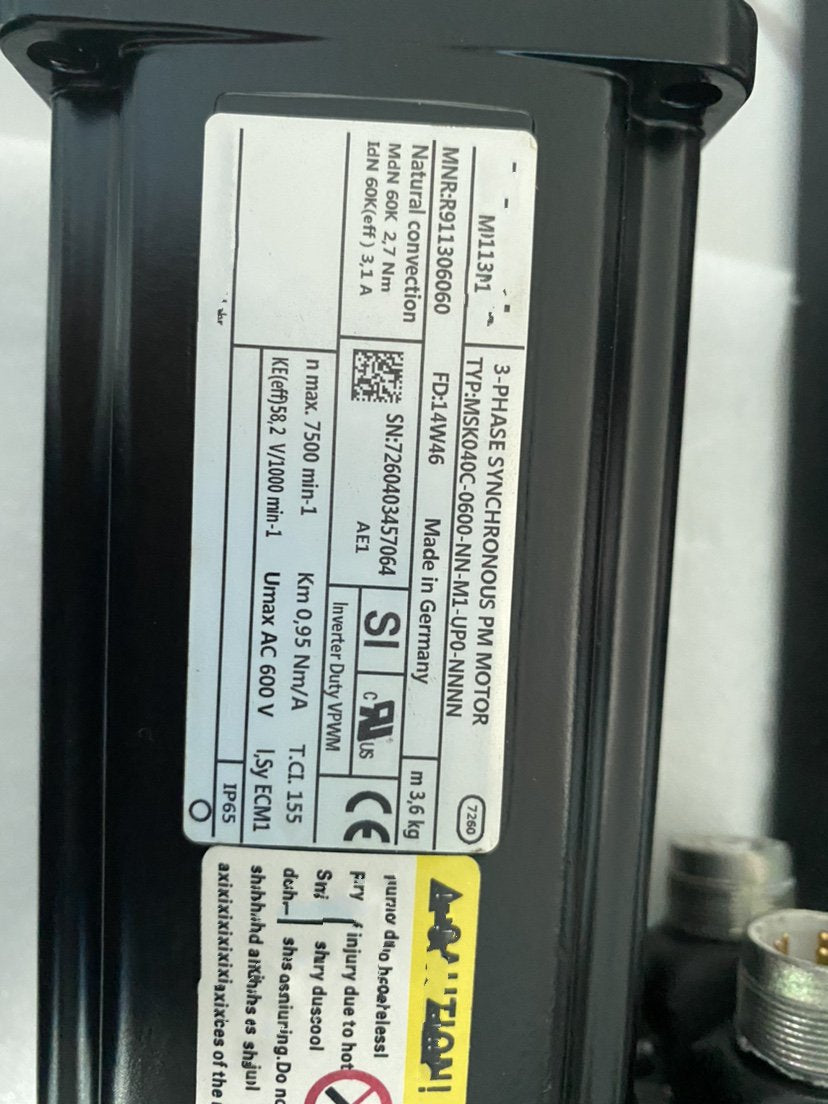 1PC for used  MSK040C-0600-NN-M1-UP0-NNNN   #OYF033