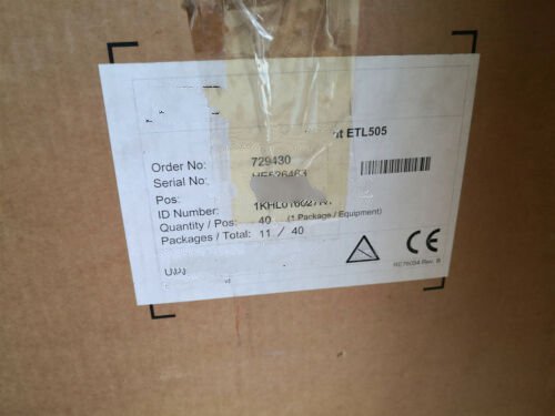 1 PCS NEW   ETL505 1KHL016627R1  #OYF033