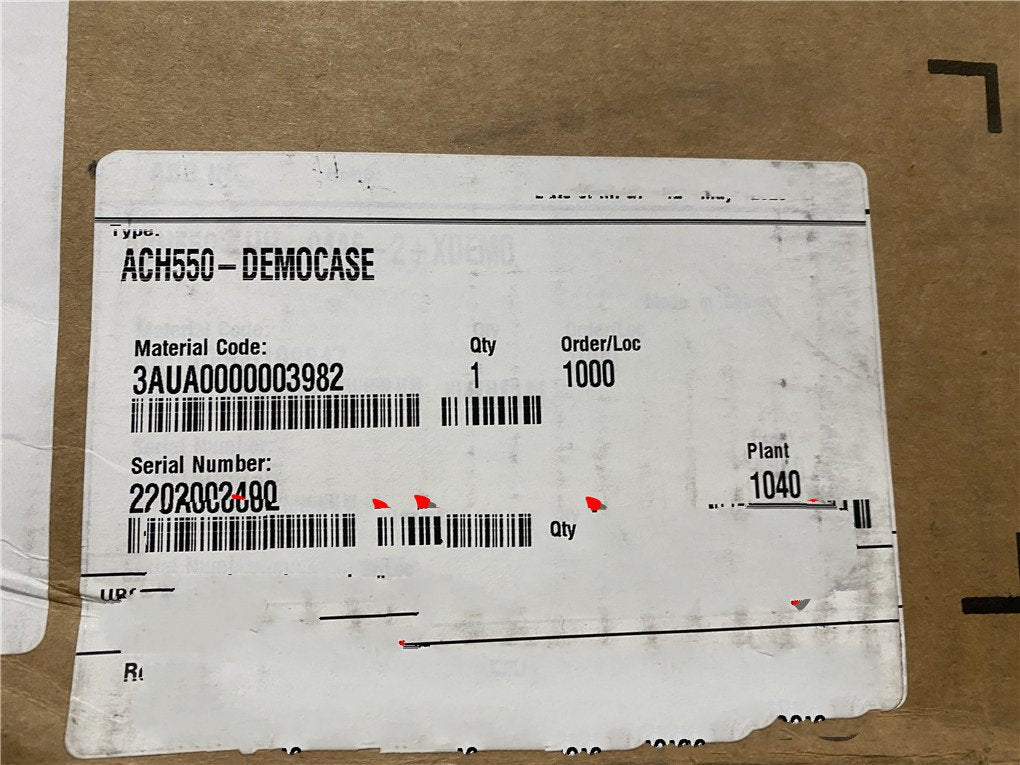 1 PCS NEW  ACH550-DEM0CASE 3AUA0000003982  #OYF033