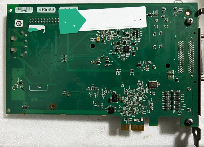 1PC for used  PCIe-6343   #OYF033