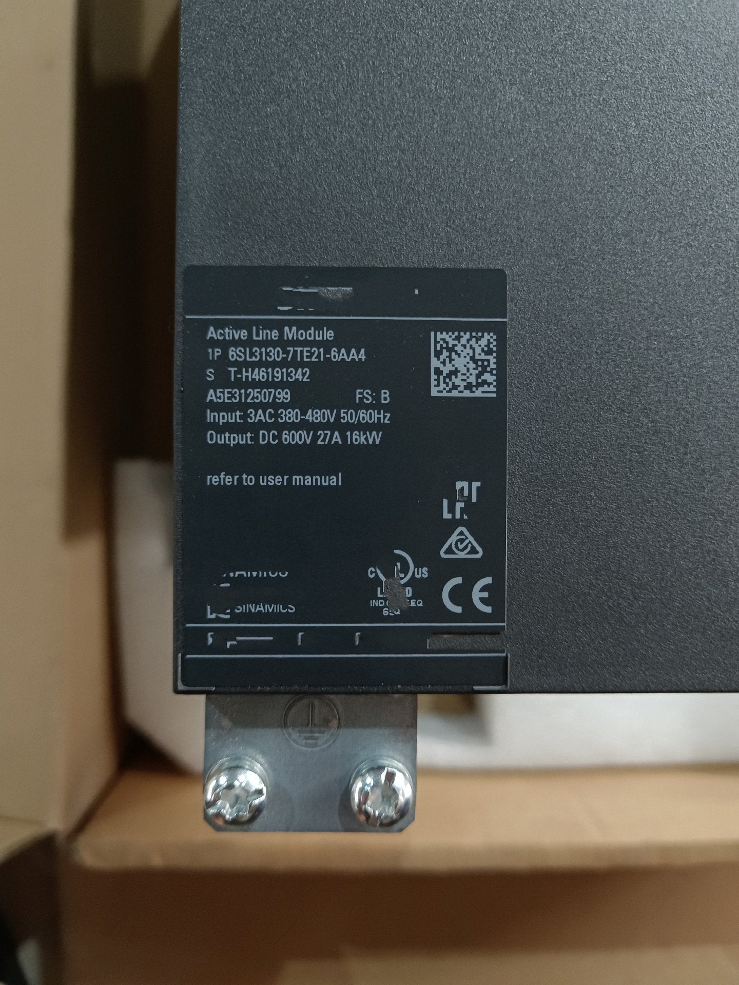 1 PCS NEW    6SL3130-7TE21-6AA4   #OYF033