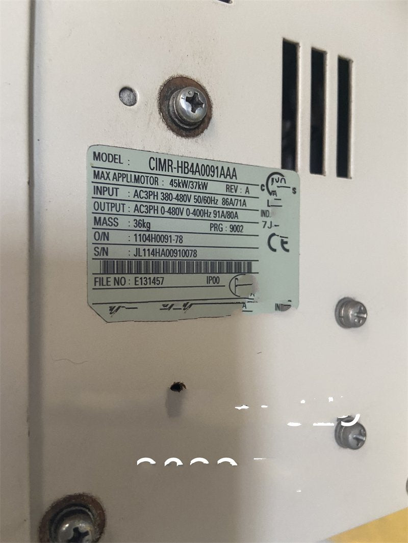 1PC for used    CIMR-HB4A0091AAA   #OYF033