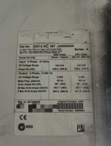 1PC for used   20G1ANC367JA0NNNNN  #OYF033
