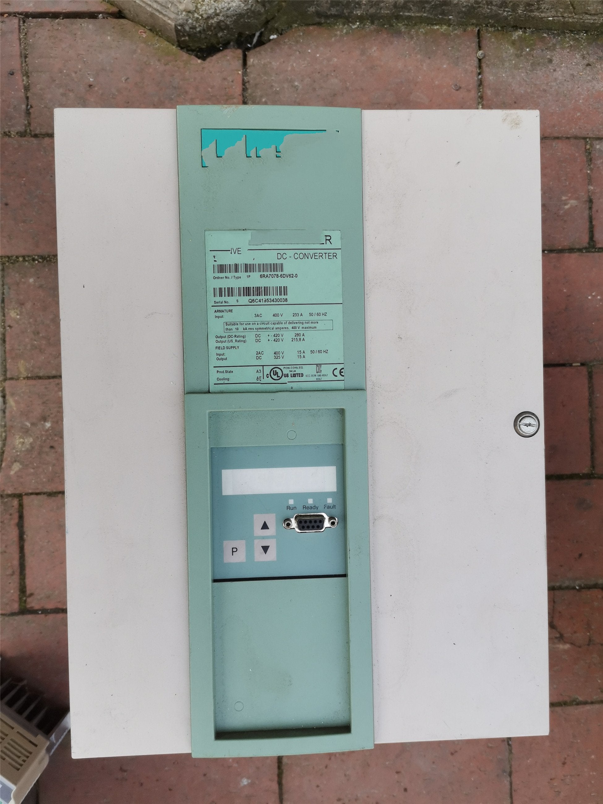 1PC for used  6RA7078-6DV62-0  #OYF033
