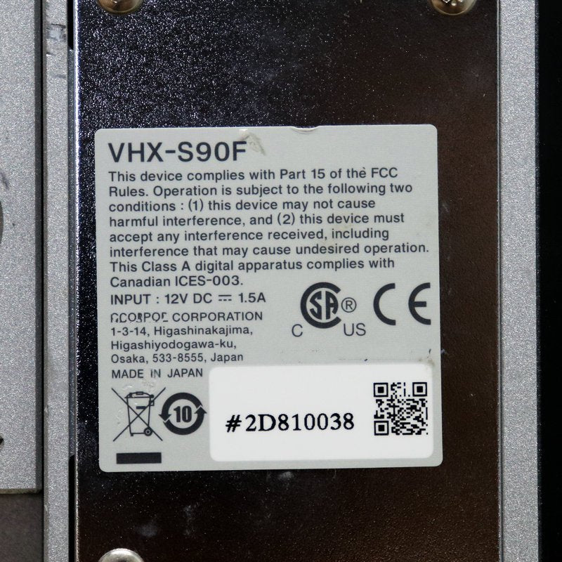 1PC for used  VHX-S90F  #OYF033
