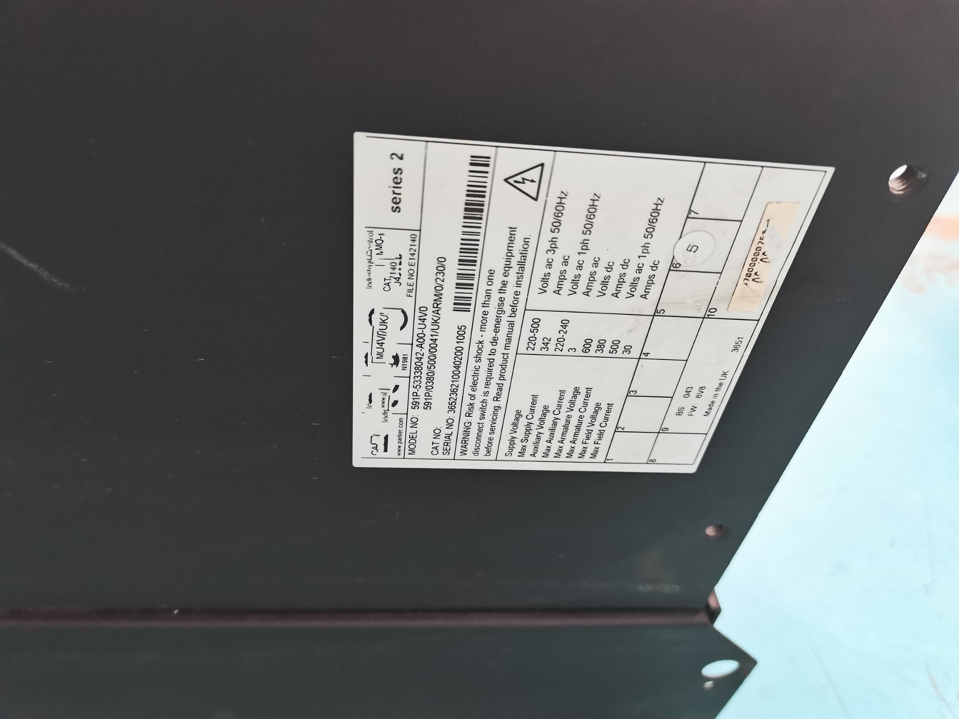 1PC for used  591P/0380/500/0041/UK/ARM/0/230/0   #OYF033