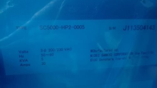 1 PCS NEW  SC5000-HP2-0005 / J113504143   #OYF033