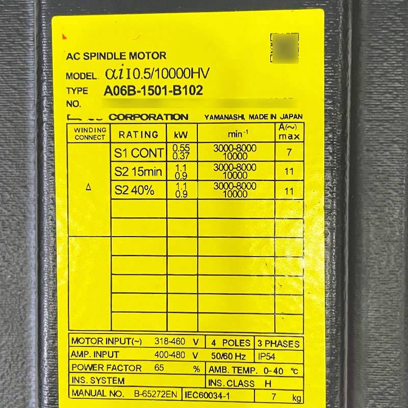1PC for  used   A06B-1501-B102   #OYF033