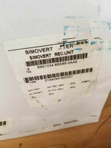 1PC for used   6SE7034-6EE85-0AA0 #OYF033
