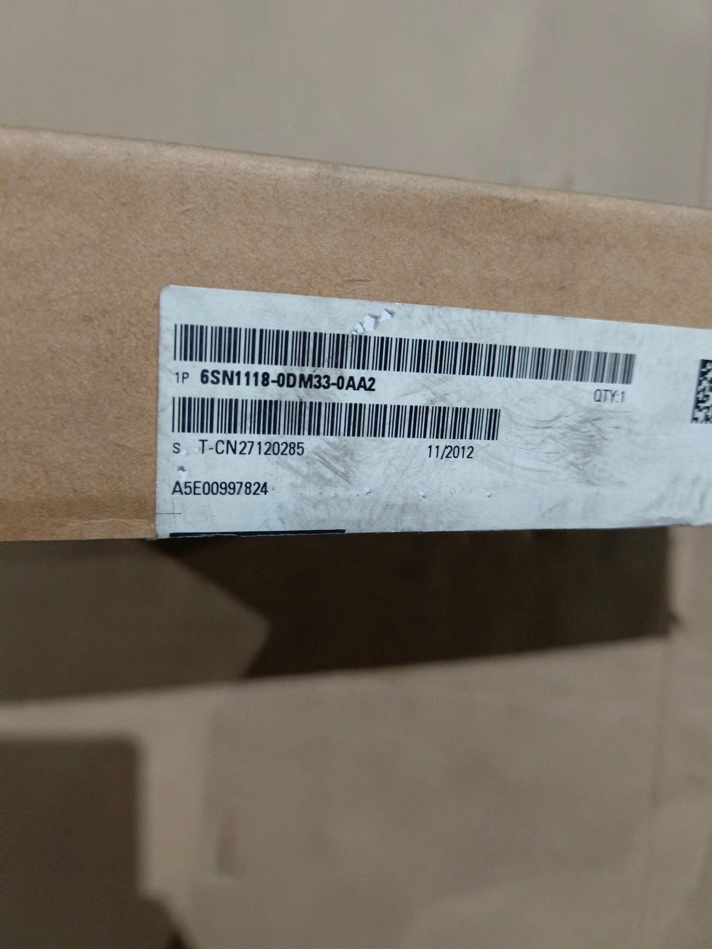 1 PCS NEW  6SN1118-0DM33-0AA2   #OYF033