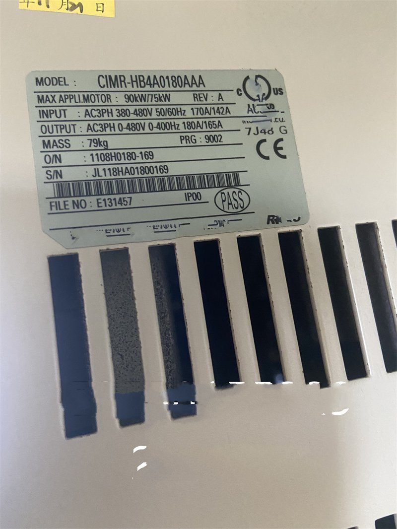 1PC for used    CIMR-HB4A0180AAA  #OYF033
