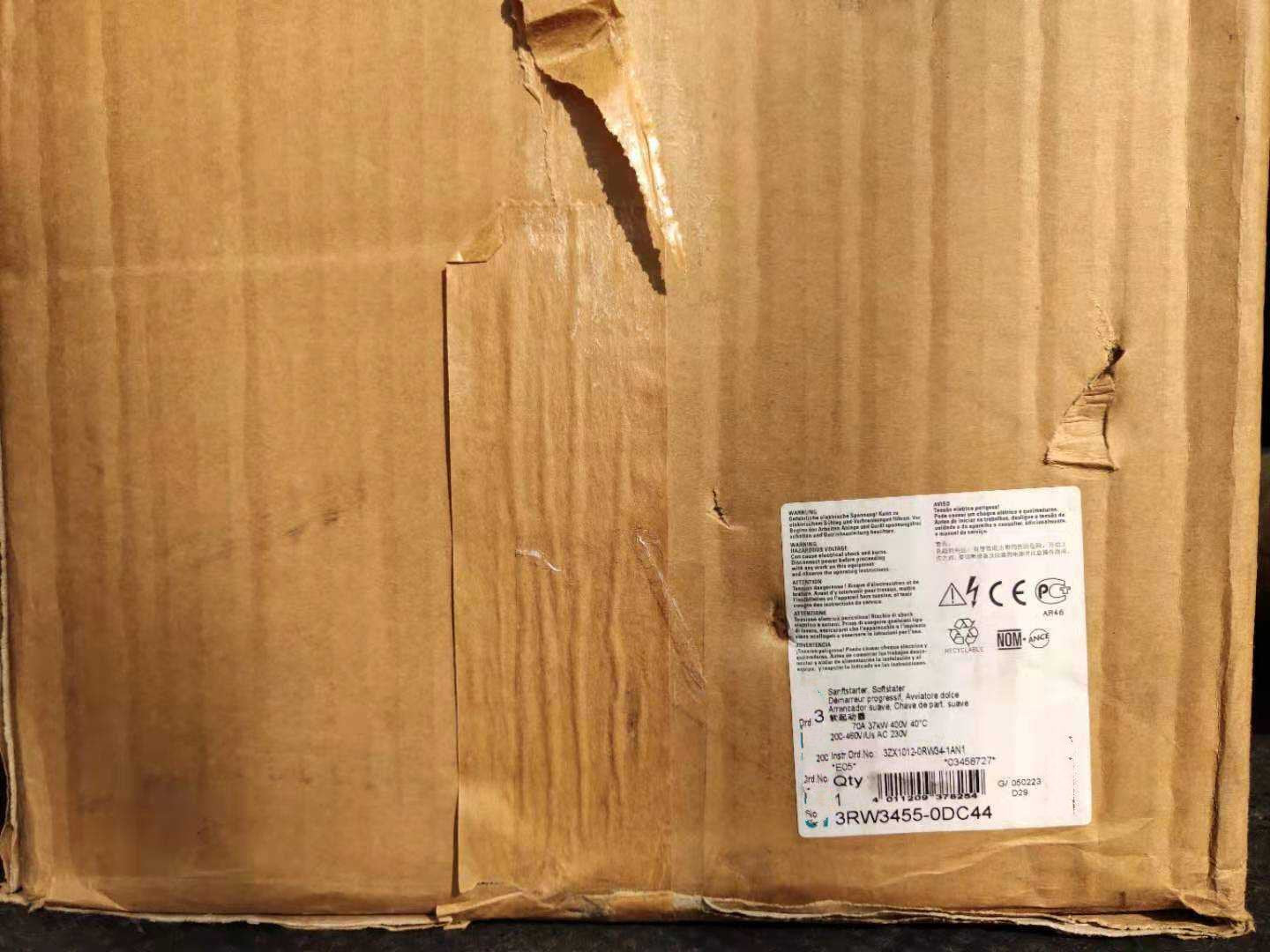 1 PCS NEW  3RW3455-0DC44 #OYF033