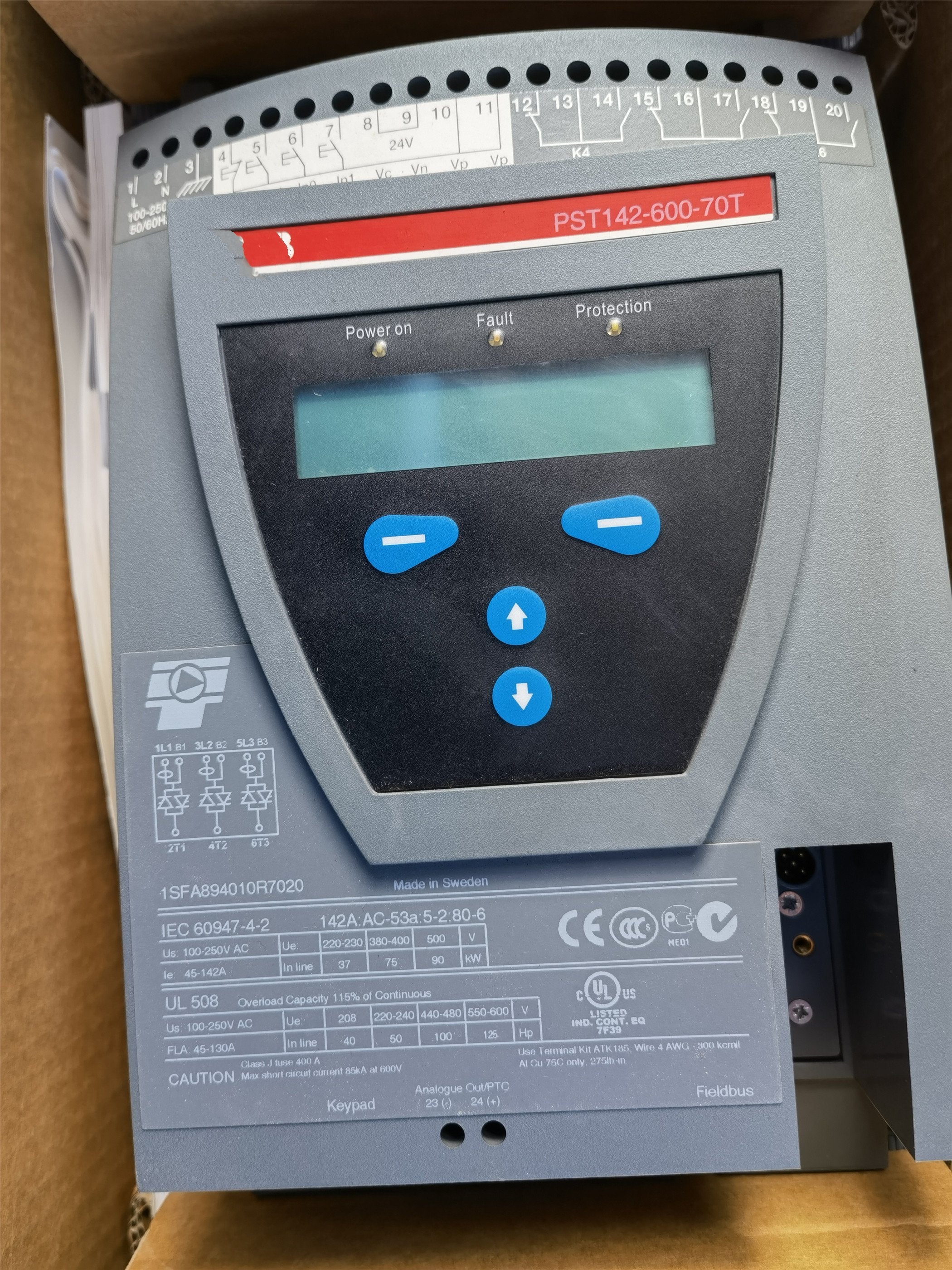 1 PCS NEW  PST142-600-70T 1SFA894010R7020   #OYF033