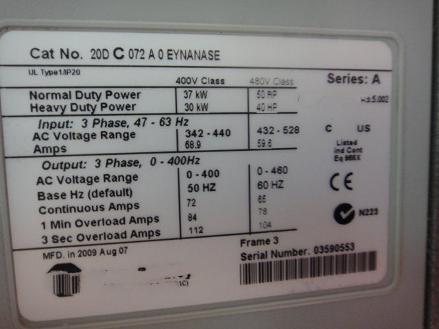 1PC for  used    20DC072A0EYNANASE   #OYF033