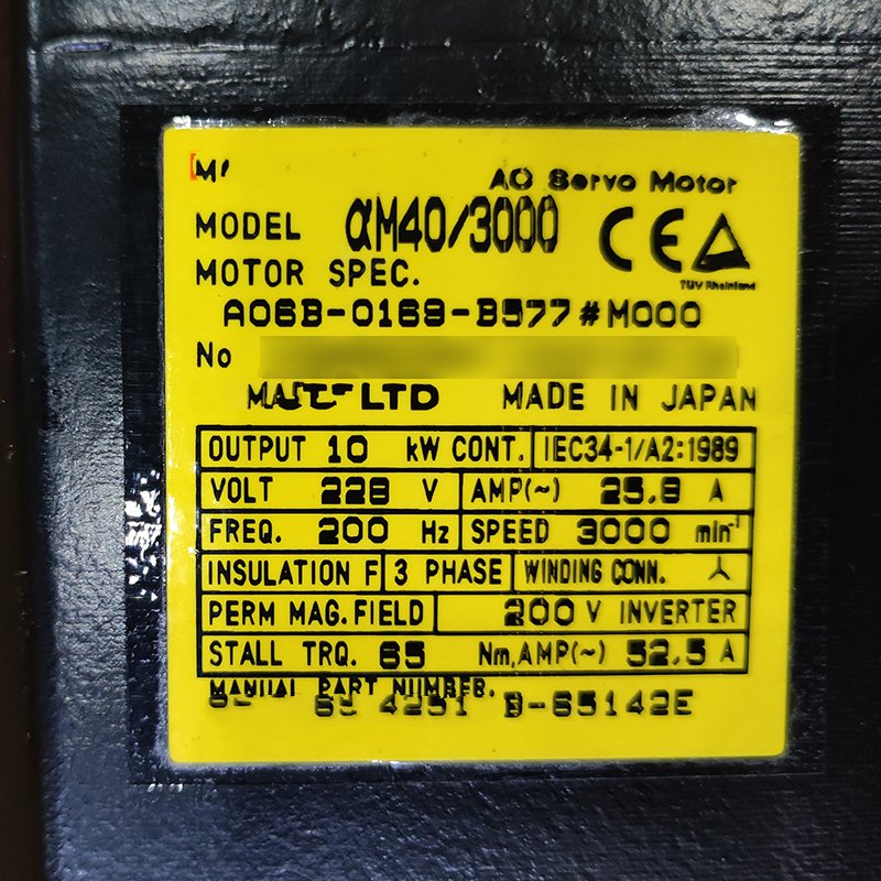 1PC for used  A06B-0169-B577#M000   #OYF033