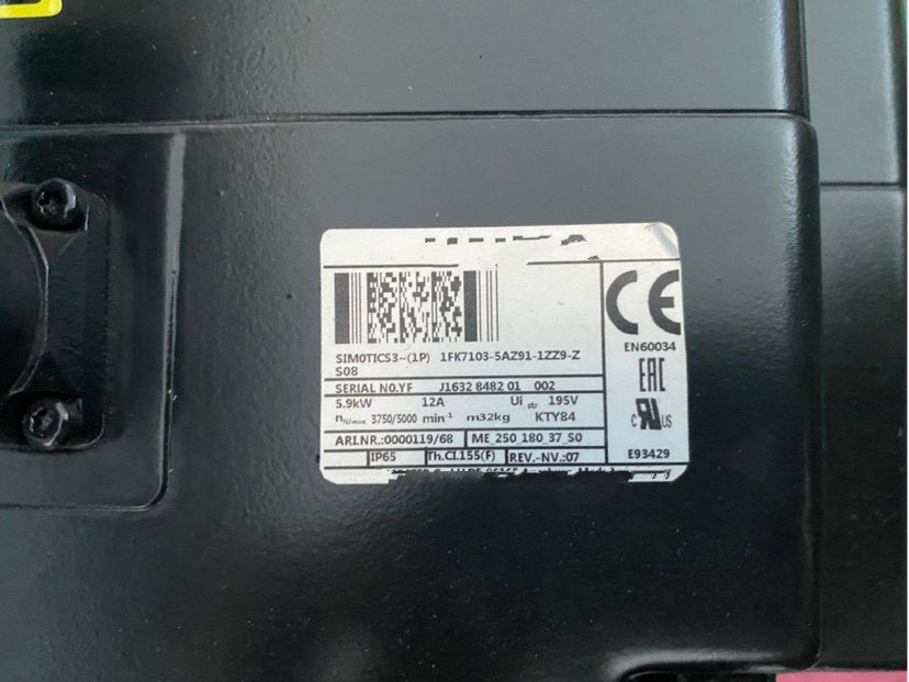 1PC for used    1FK7103-5AZ91-1ZZ9-Z   #OYF033