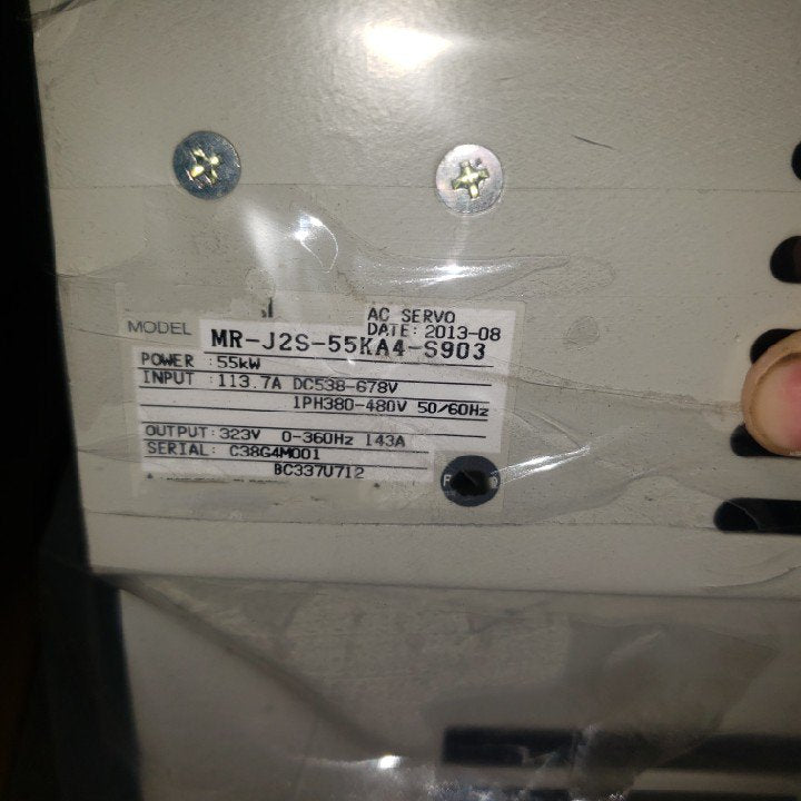 1PC for used  MR-J2S-55KA4-S903  #OYF033