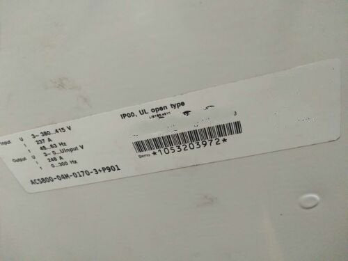 1PC for used  ACS800-04M-0170-3+P901 #OYF033