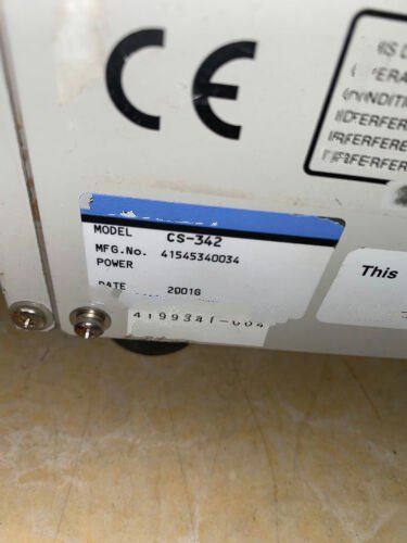 1PC for used   CS-342 WITH CS POWER BOX1 #OYF033