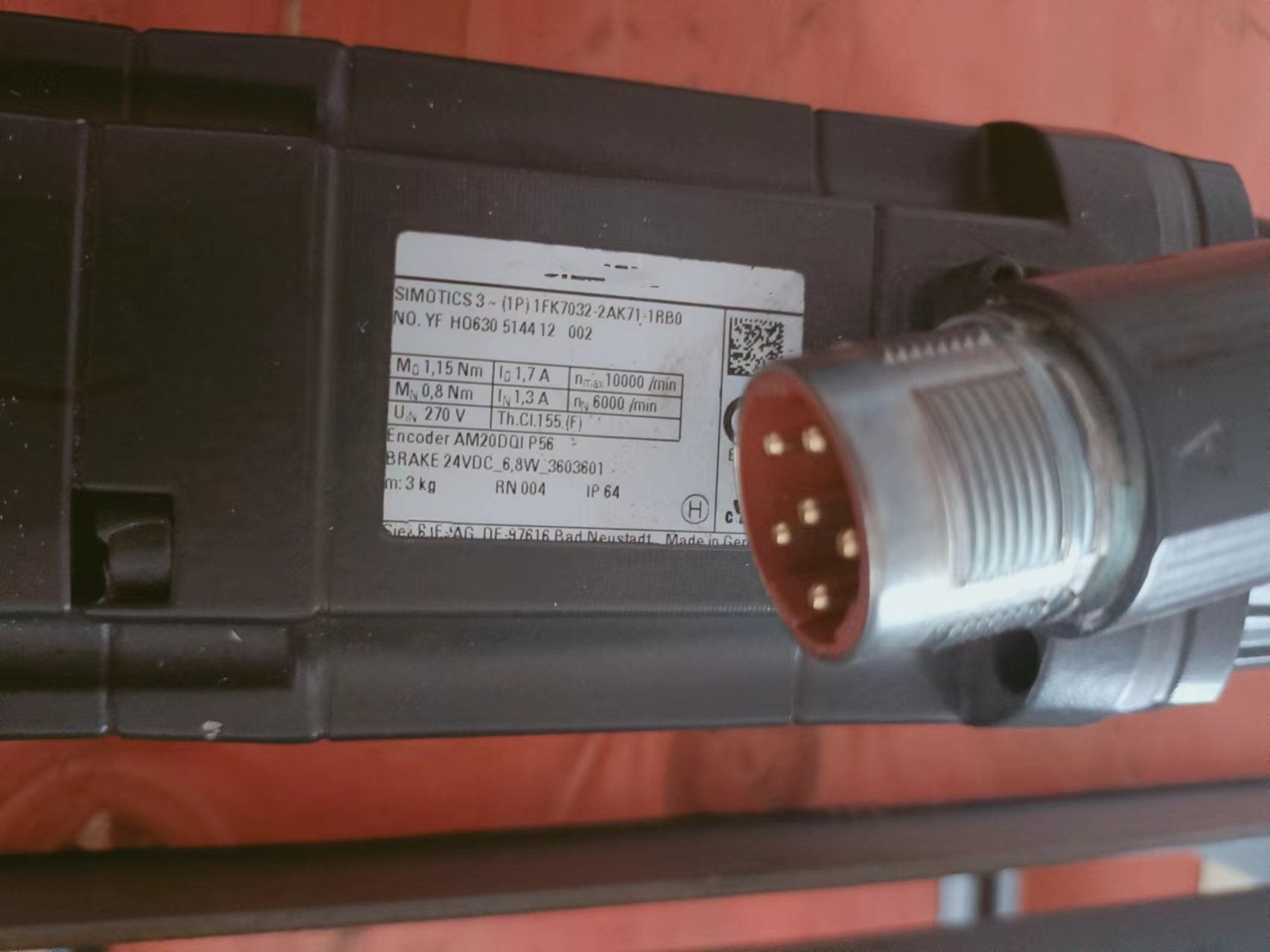 1PC for  used   1FK7032-2AK71-1RB0  #OYF033