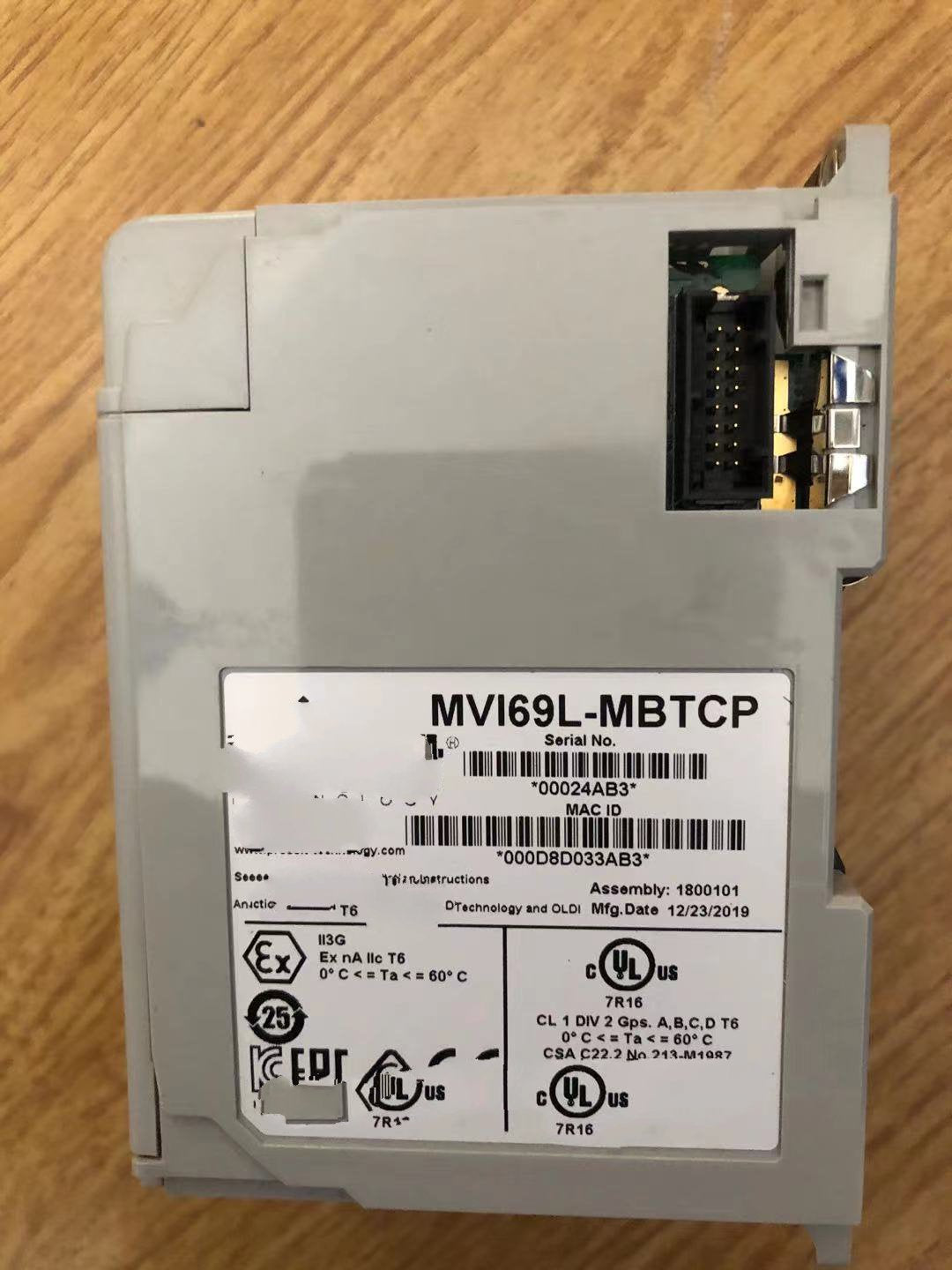 1PC for used  MVI69L-MBTCP  #OYF033